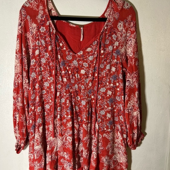 Free People Dresses & Skirts - Free People Lucky Loosie Tunic Dress Size S